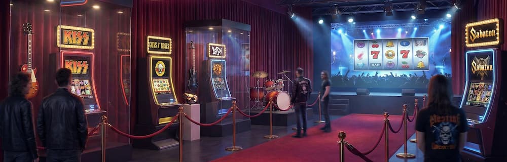 Särökitaraa ja jättipotteja – Heavy Metal ja kolikkopelit ovat täydellinen pari